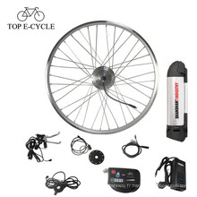 Kit de conversion de vélo de moteur de moyeu de roue de kit de vélo électrique pas cher 36V 350W